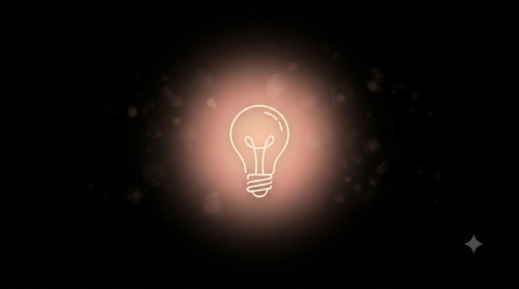 A glowing lightbulb — the emblem of AI Builders Digest